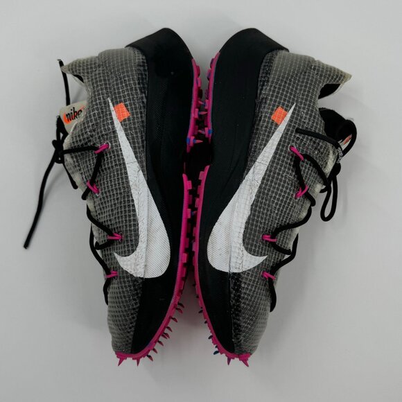 Nike x Off-White Black Laser Fuchsia Vapor Street Sneakers Size 7 - Picture 7 of 12